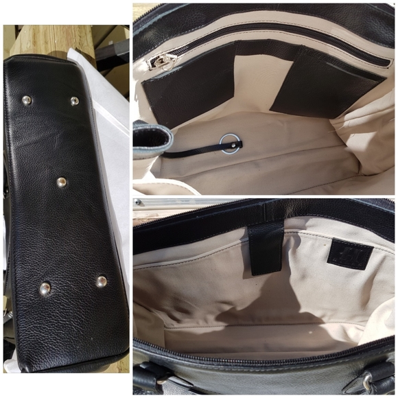 HidesHandcrafted Canada Leather Satchel - Picture 6 of 6